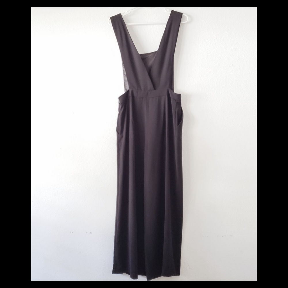 Mahina:Size:M/ Black wideleg Jumpsuit - Picture 2 of 7